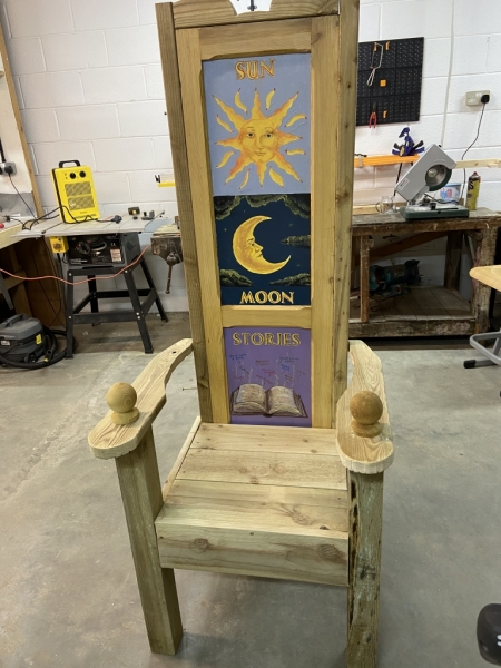 Mens Shed Story Telling Chair